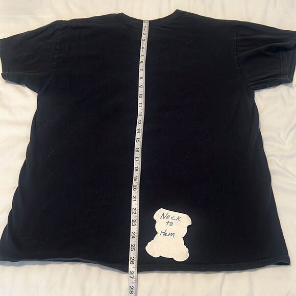 Black Biggie Smalls men’s size large short sleeve concert tshirt GUC - Picture 7 of 7